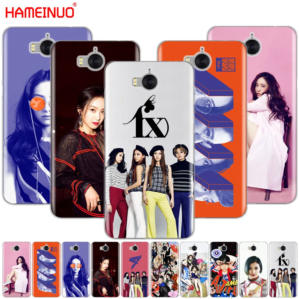 HAMEINUO f(x) f x kpop чехол для сотового телефона huawei honor 3C 4X 4C 5C 5X 6 7 Y3 Y6 Y5 2 II Y560 2017|Бамперы| |