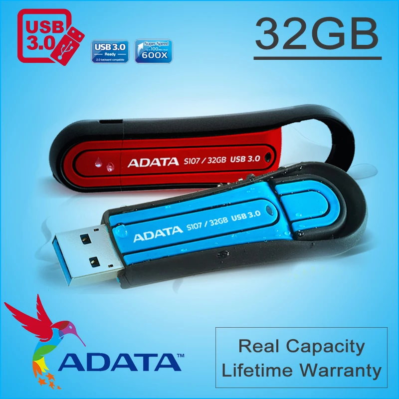 Brand ADATA USB Flash Drive 32GB Capacity USB 3.0 32 gb pen drive