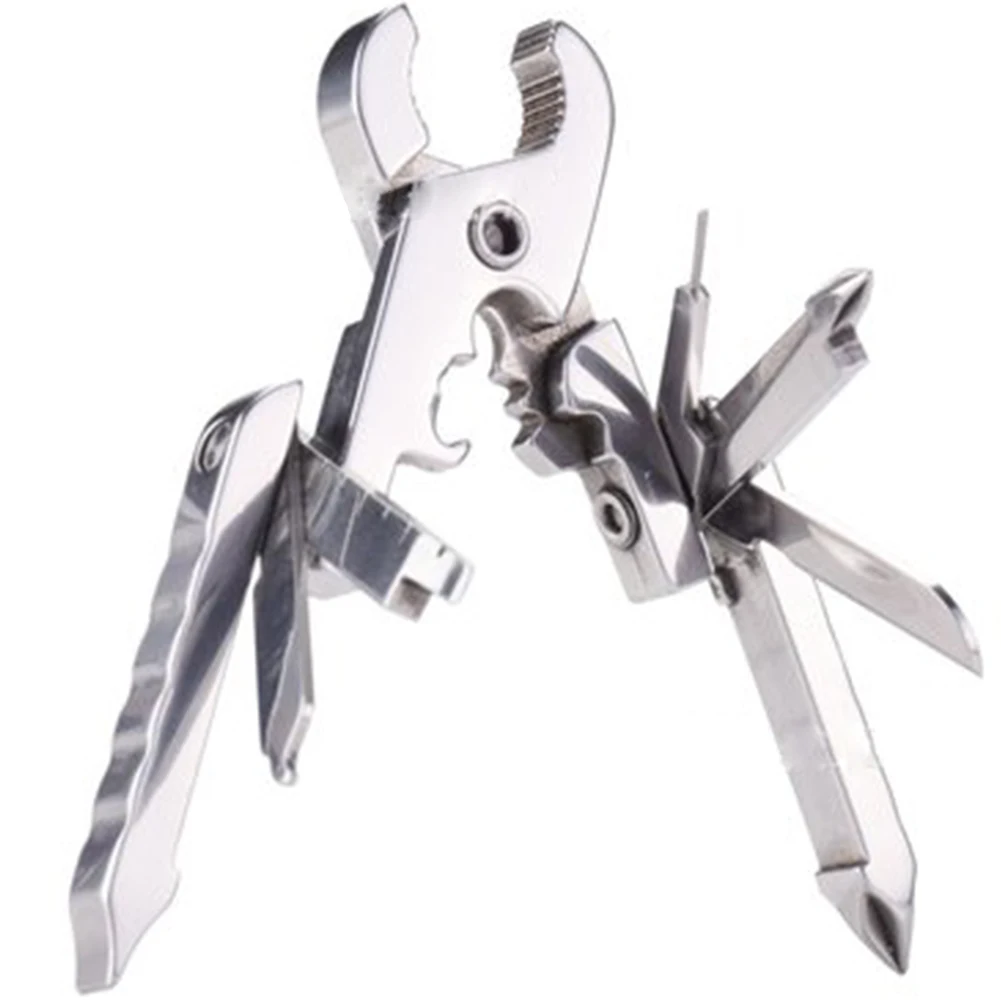 

Plier Combination 15-in-1 Portable Outdoor Tools Practical Stainless Steel Multifunctional Camping Screwdriver