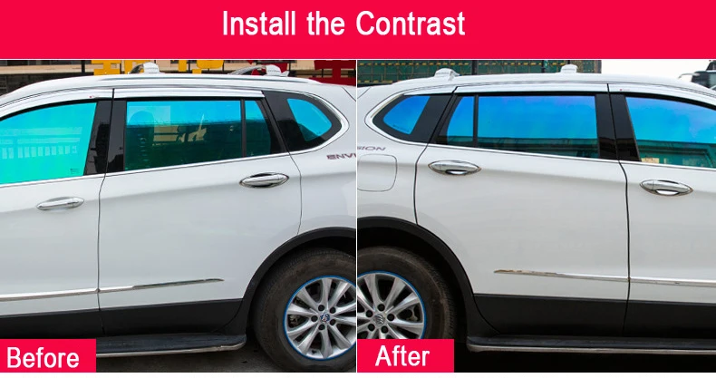 Universal Car Door Edge Protector Sticky Strip Look