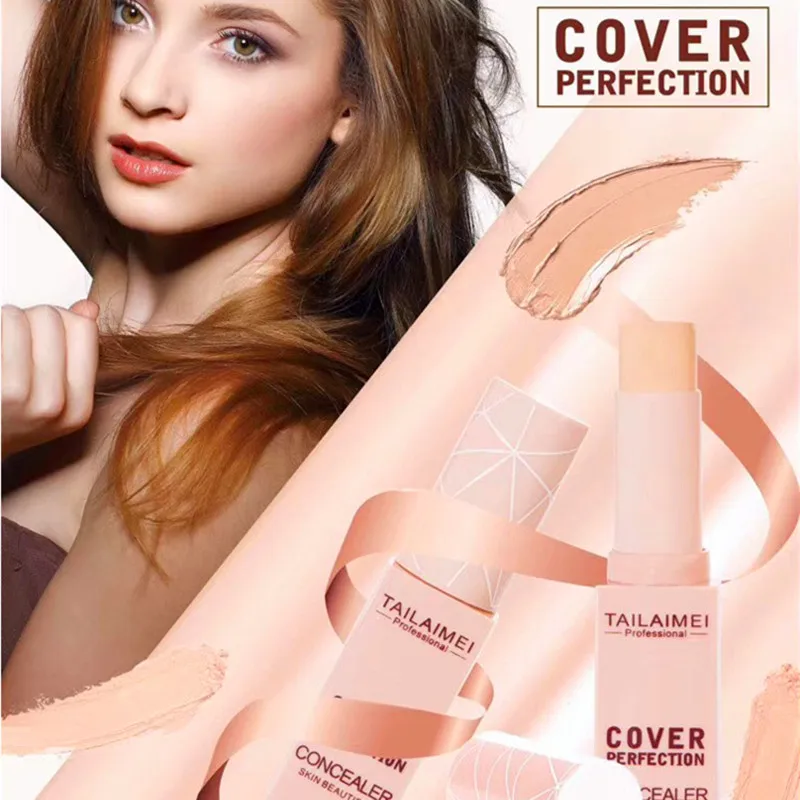 

Fashion Explosion Goddess Three-dimensional Repair Stick Concealer Moisturizing Brightening Beauty Makeup Stick Hot Sale
