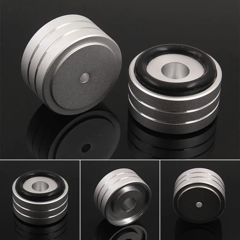 4pcs Isolation Pads High Quality Aluminum Speaker Isolation Feet Stand