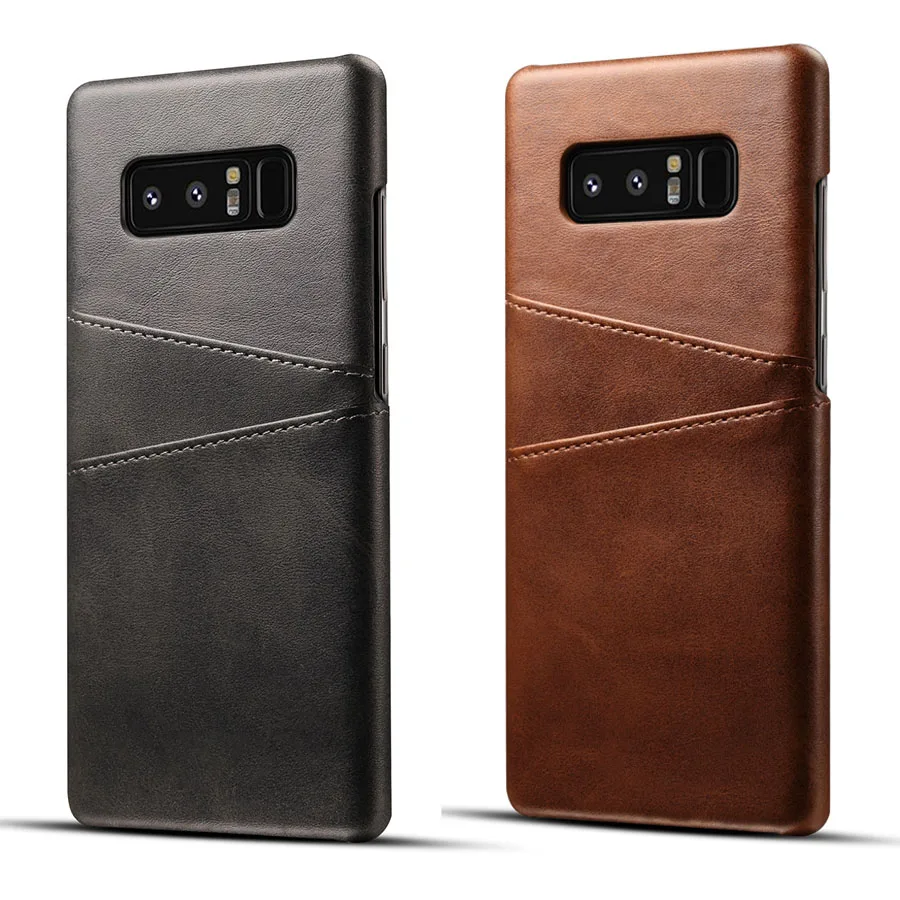 

Genuine Real Leather Case For Samsung Galaxy Note 8 Case Note 9 Retro Vintage Wallet Back Cover For Galaxy S9 Plus S8 S7 Edge