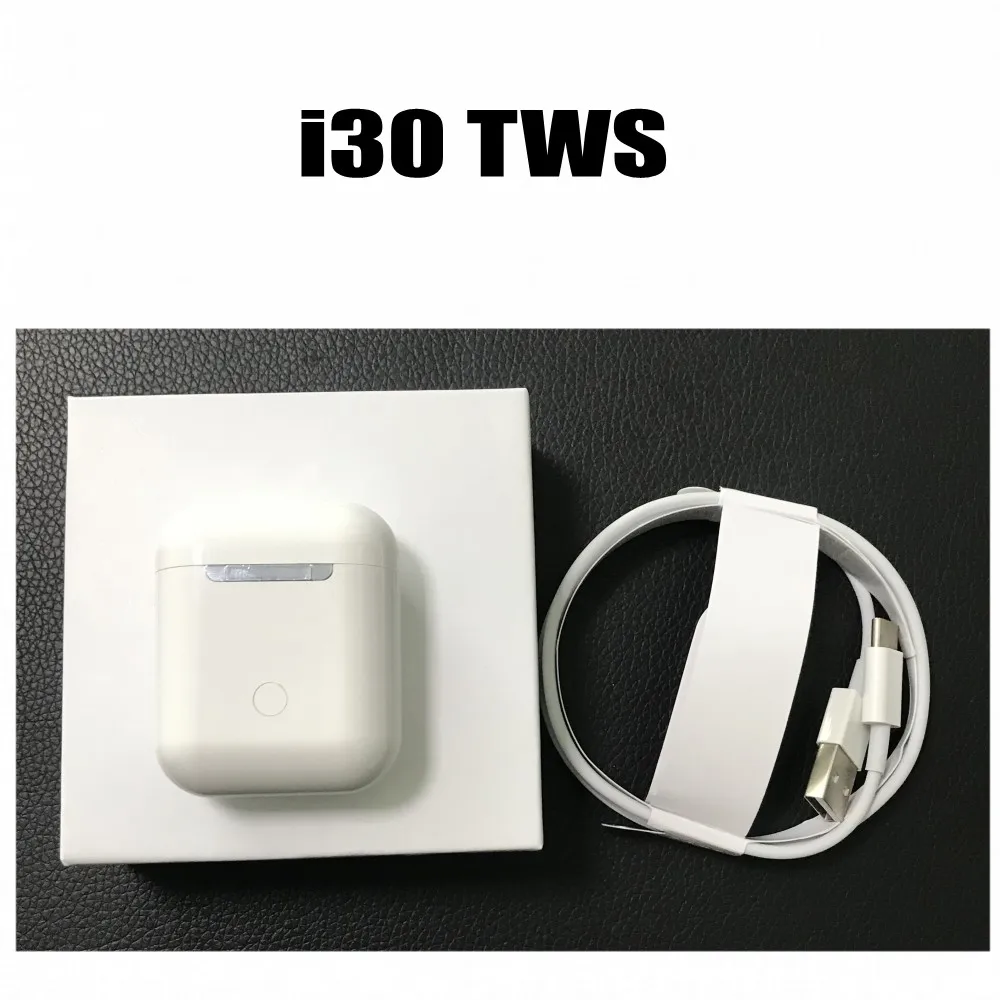 I30 TWS pop up Функция беспроводной зарядки беспроводной Bluetooth наушники для iphone xiaomi PK w1 чип i10 i12 i13 i20 i15