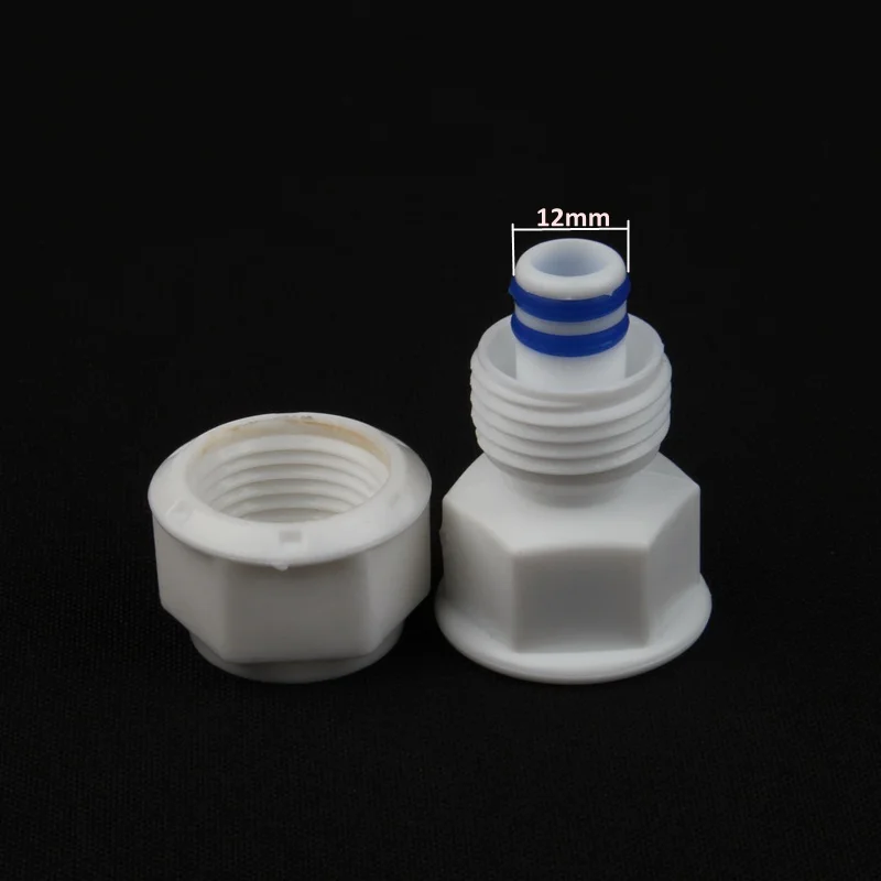 1 шт. NuoNuoWell POM 1/2 &quotЖенская резьба на 12/16 мм мягкий прямой разъем для шланга
