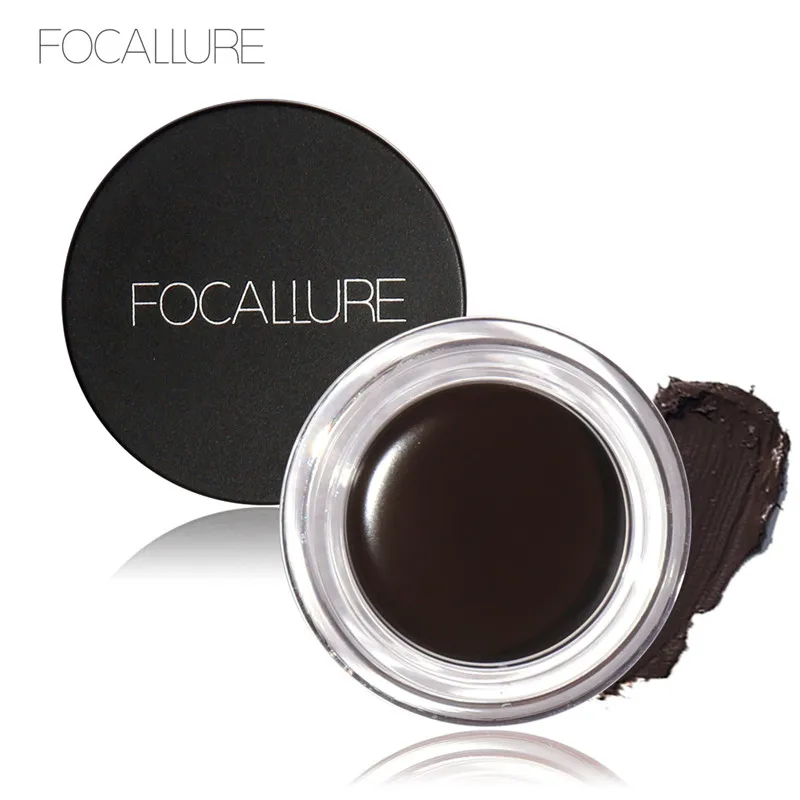 FOCALLURE, гель для глаз, водостойкая гелевая подводка для глаз, новинка, макияж, черный, долговечный, жидкий гель для глаз, подводка для глаз, хороший, decordiador Em, гель для женщин