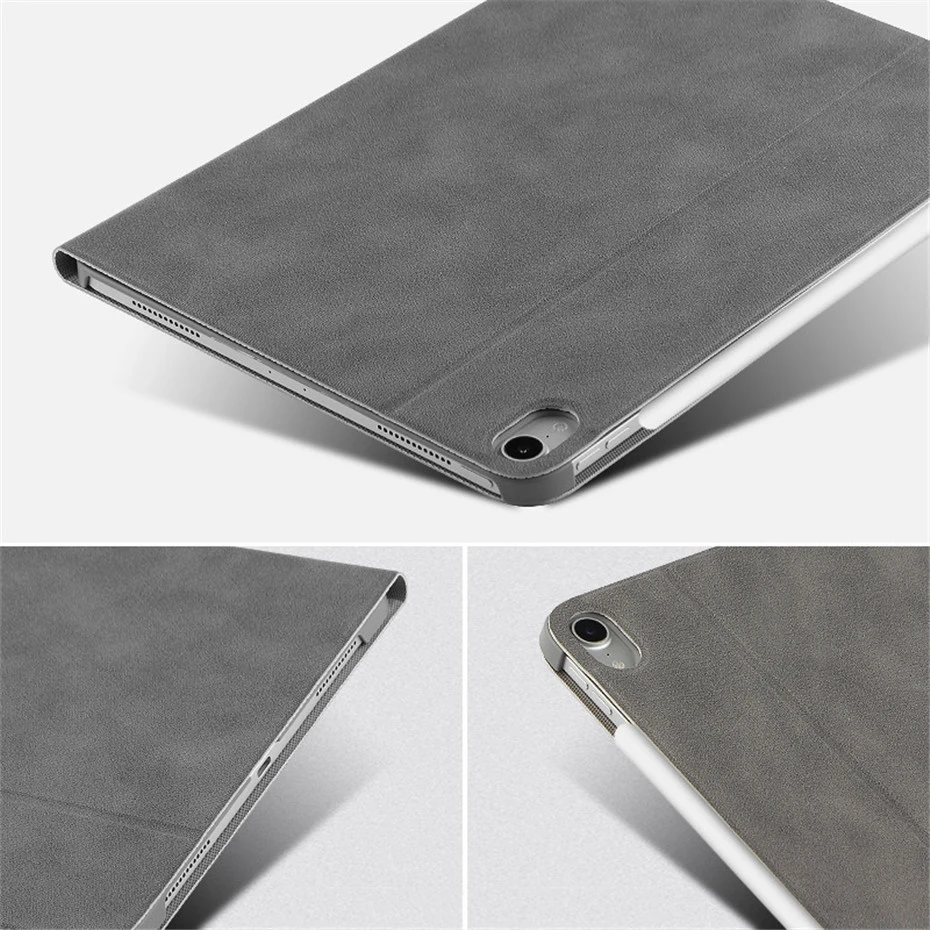 Для iPad Pro 11 '' Магнитный PU кожаный умный чехол для iPad Pro 11 дюймов авто спящий стенд планшет крышка+ пленки