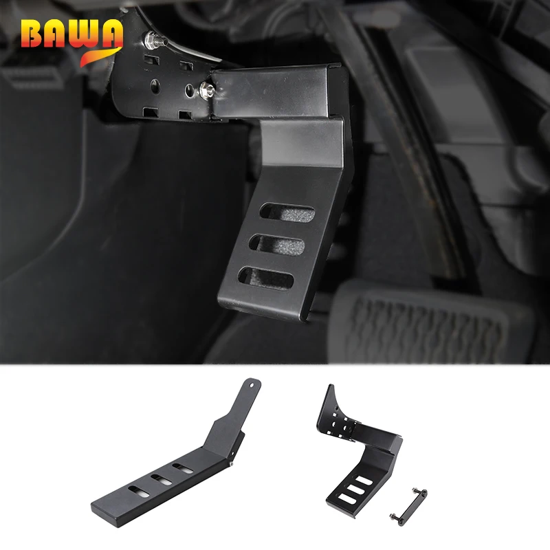 

BAWA Aluminum alloy Pedals for Jeep Wrangler JL 2018 Left Foot Rest Pedal Accessories for Jeep Wrangler jl
