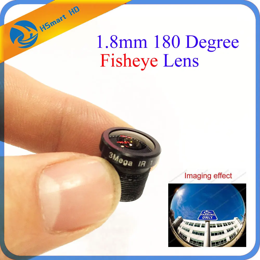 

3.0MP Fish Eye View 1.8mm cctv Lens Wide Angle M12x0.5 IR Board Fixed For HD AHD CVI TVI 1080P Mini IR Camera DVR Systems