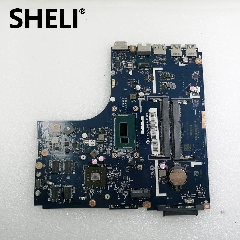 

SHEL ZIWB2 / ZIWB3 / ZIWE1 LA-B091P Laptop motherboard for Lenovo B50-70 WITH PROCESSOR 3558U