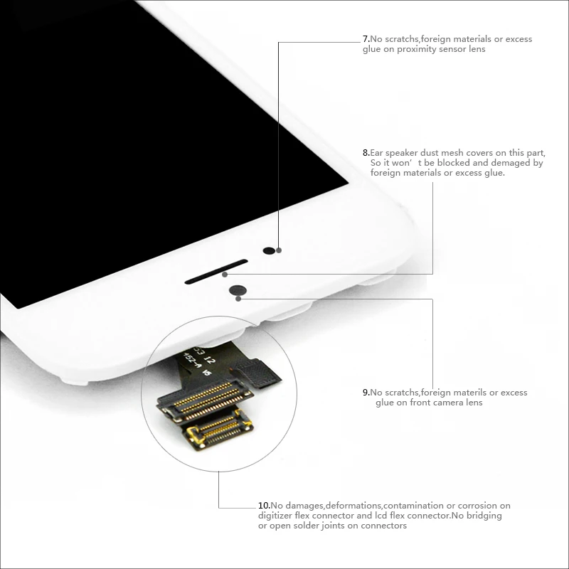 Оптовая продажа 50 шт. ЖК дисплей для iPhone 4s сенсорный экран дигитайзер в сборе