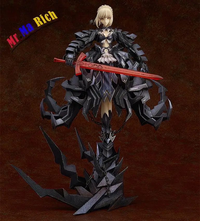 

New 33cm Fate Stay Night Saber Action Figure Pvc Collection Model Toys Brinquedos For Christmas Gift Free Shipping