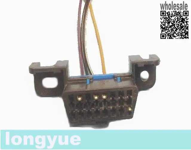 Longyue 20 шт DLC-диагностический Соединительный Разъем pigtail 12"