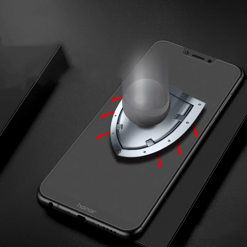 Матовое закаленное стекло OriWood с защитой от отпечатков пальцев для Huawei Honor Note 10