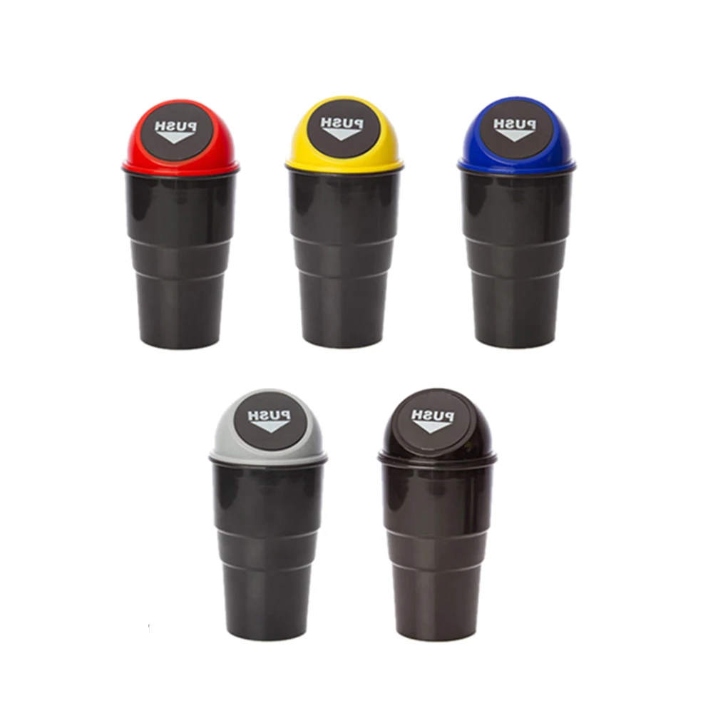 

Car Trash Can Mini Home Auto Car Trash Dust Case Holder Rubbish Bin Box Can Garbage Dust Case Storage Holder Car-styling 2019