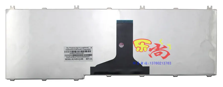 Новая замена для TOSHIBA Satellite L755 L755D RU русская черная клавиатура|for toshiba|replace keyboard