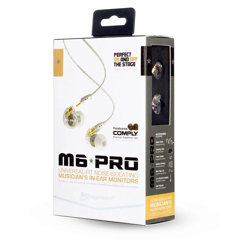 Большая распродажа! MEE Audio M6 PRO шумоподавление 3 5 мм HiFi наушники вкладыши со