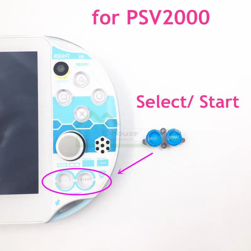 5 цветов на выбор для PS Vita 2000 Slim Выберите Новые кнопки запуска Замена для psv 2000 psv 2000