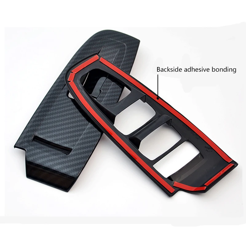Airspeed Carbon Fiber Interior Car Door Window Lift Switch Center Console Side Air outlet conditioning panel Decor for Subaru XV (13)