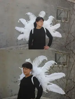 

pure handmade Fashion stage performance festive supplies hight quality Feather wings model catwalk shows lingerie shows props