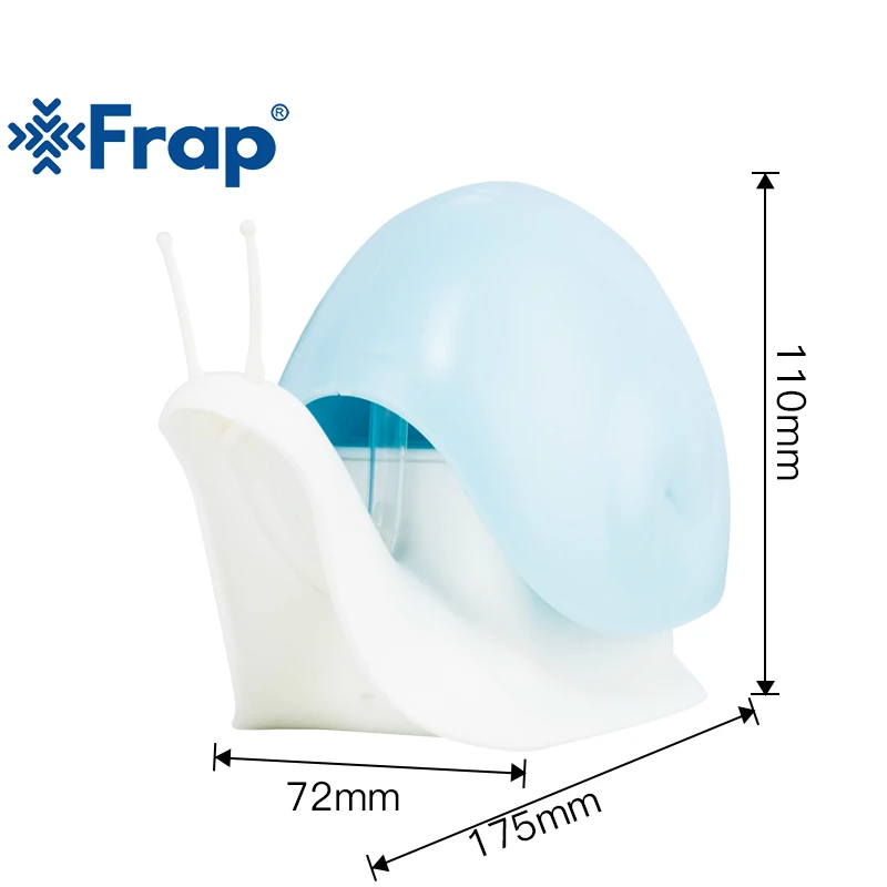 FRAP Snail shape Soap Dispenser Cosmetics Bottles Bathroom Hand Sanitizer Holder Shampoo Wash Lotion Bottle Empty Bottle Bottle