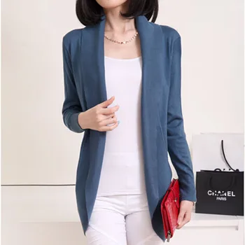

Free Shipping New 2020 spring Ladies Fashion Knit V -neck Sweater Cardigan Easy Casual Coat For Womens Dresses SW130