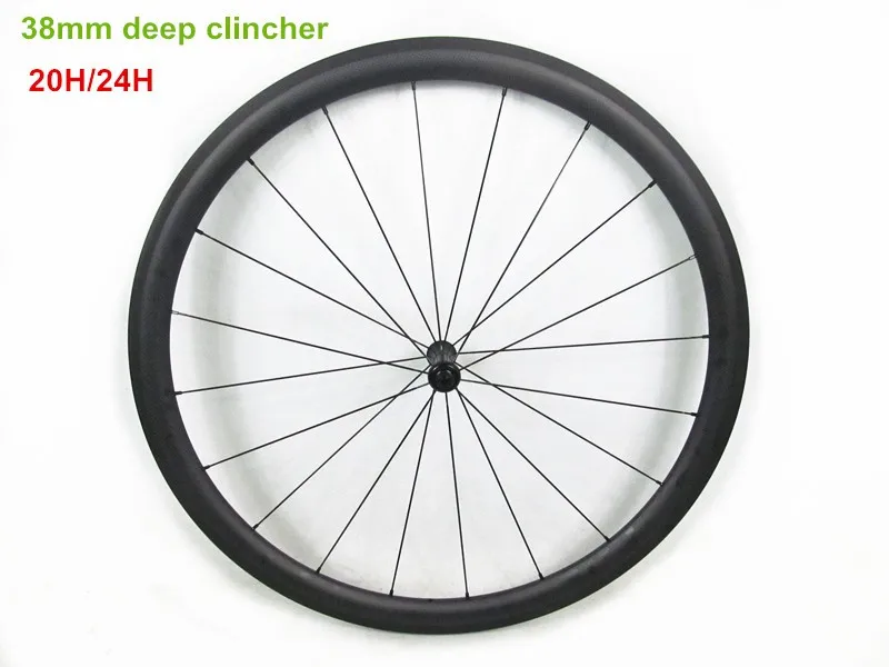 Perfect Factory price 38mm 25mm 700C full carbon wheelsets for road bicycle 20H 24H Matte finish clincher rims with Sapim spokes 3 Perfect Factory price 38mm 25mm 700C full carbon wheelsets for road bicycle 20H 24H Matte finish clincher rims with Sapim spokes 3
