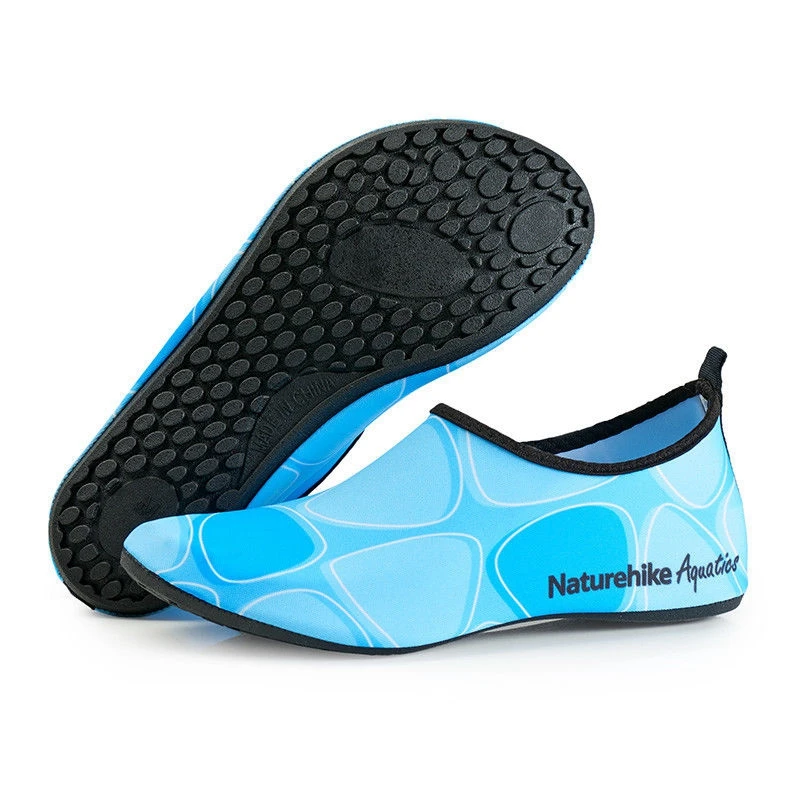 Naturehike Женская и мужская водонепроницаемая обувь босиком быстросохнущие акваноски для пляжный плавательный для серфинга Йога упражнения Акваобувь