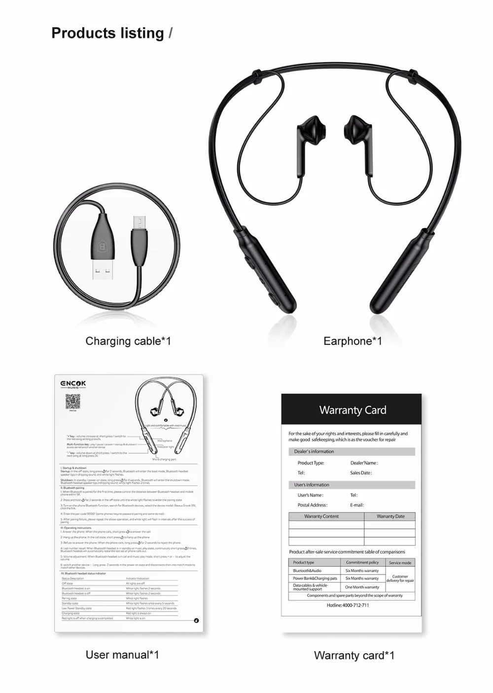 Baseus, Спортивные Bluetooth наушники для телефона, Беспроводная Bluetooth гарнитура с микрофоном, шумоподавление, магнитные беспроводные наушники