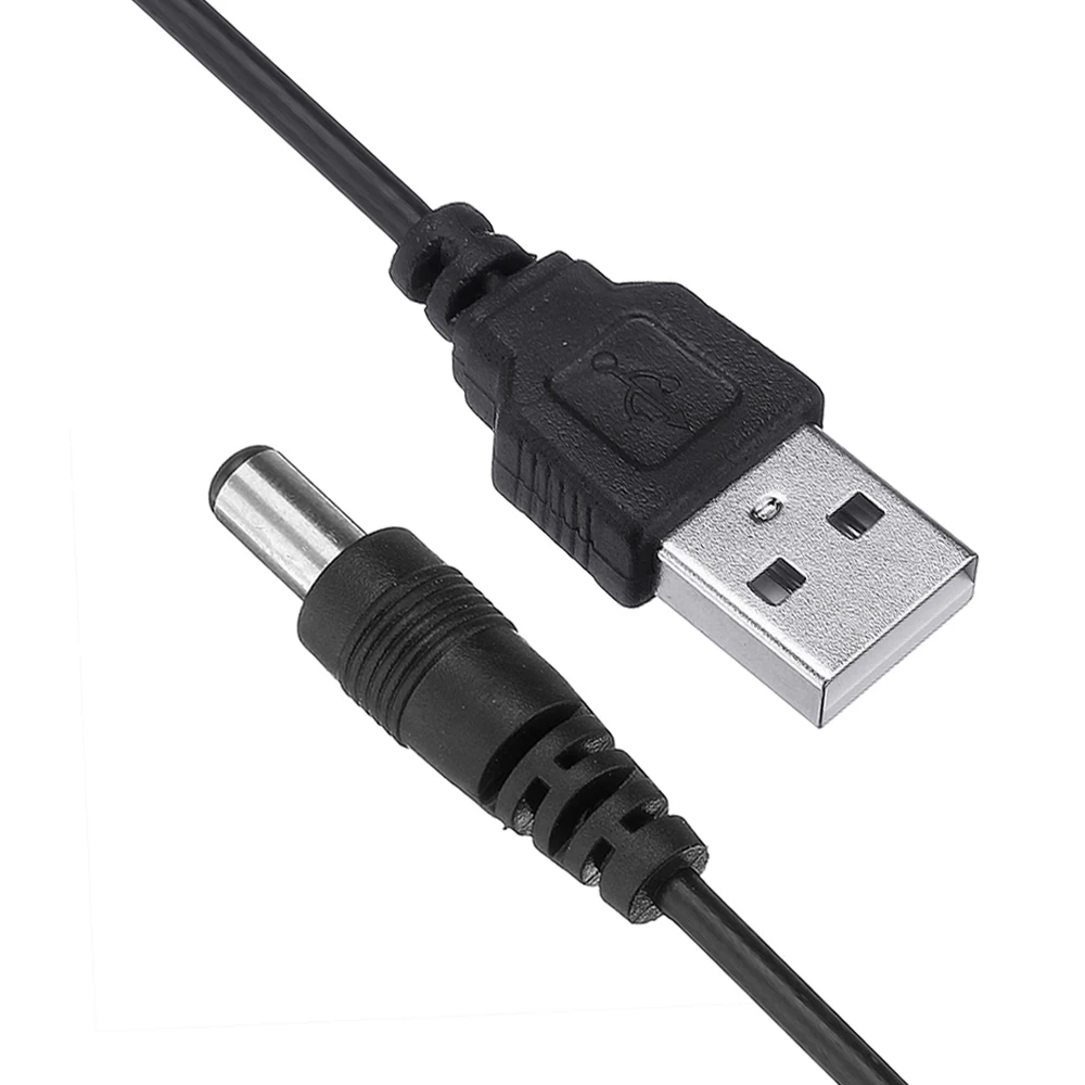 CLAITE USB DC 5 V к DC 12 V Step Up кабеля модуля преобразователя 2,1x5,5 мм разъем