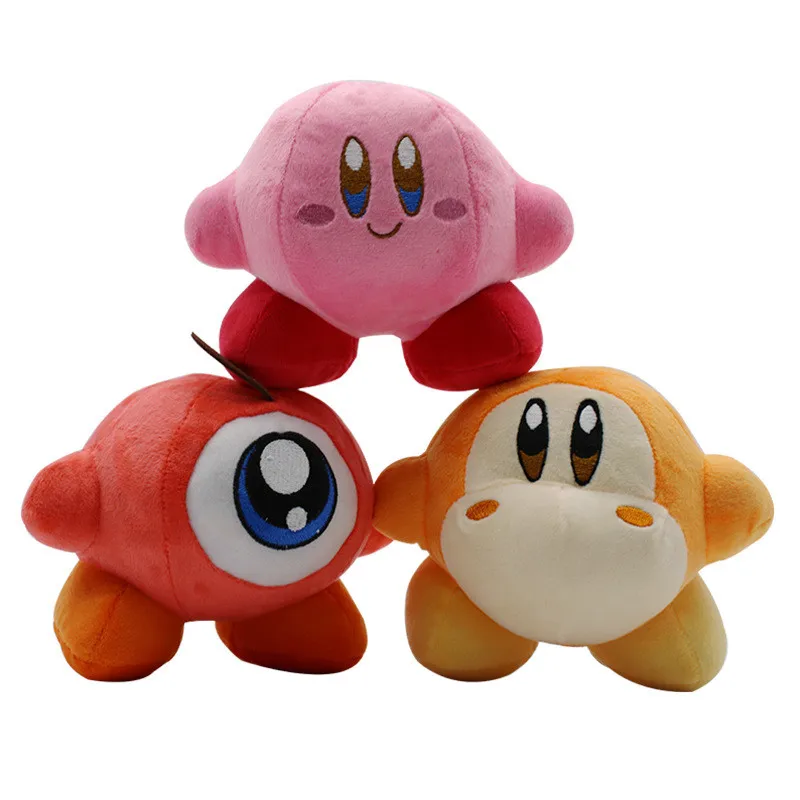 Cartoon Game Star Kirby figures toy Super Mario Kirby figure Soft Plush Doll Toys 14 CM  9