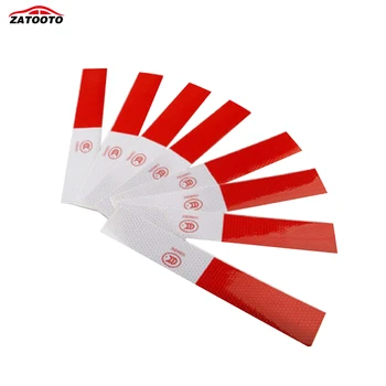 

(80 pieces/lot ) Wholesale 30cm Reflective Safety Warning Conspicuity Tape Film Sticker for Truck Road