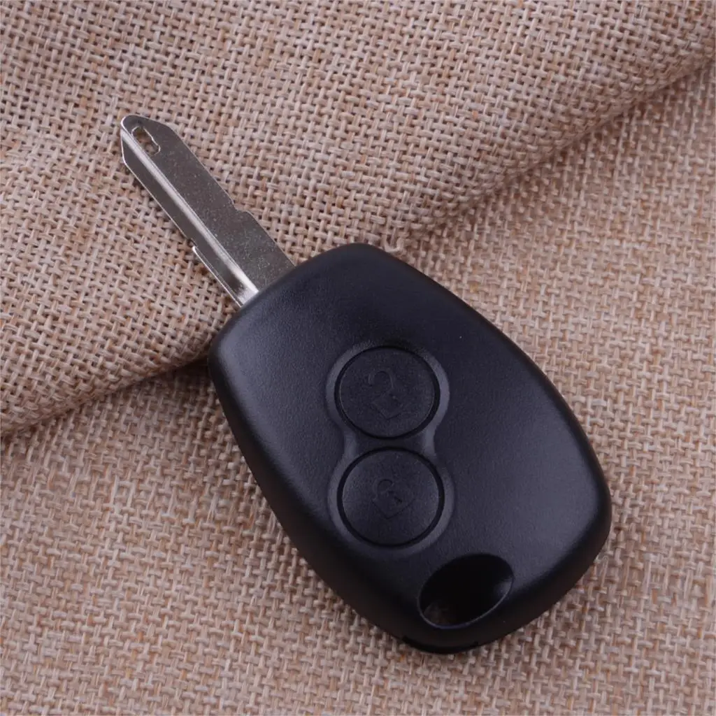 

CITALL New 433MHz PCF7947 Chip Car 2 Buttons Remote Key Fob Fit for Renault Clio III Kangoo II Master Twingo 2010