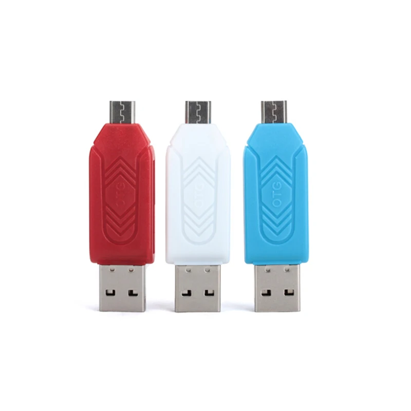 4 в 1 USB 2,0 TF/SD Micro USB OTG многофункциональный компьютер телефон кард-ридер