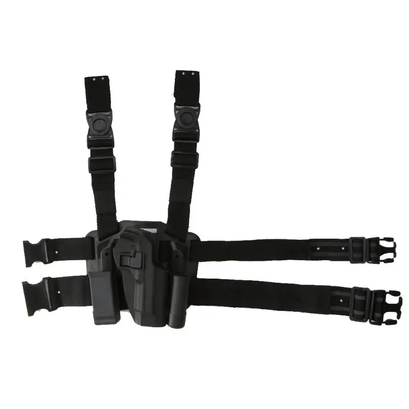 

1pcs Adjustable Airsoft Holster Hunting Tactical Leg Holster Paddle Thigh Belt Drop Pistol for Beretta Gun M9 M92
