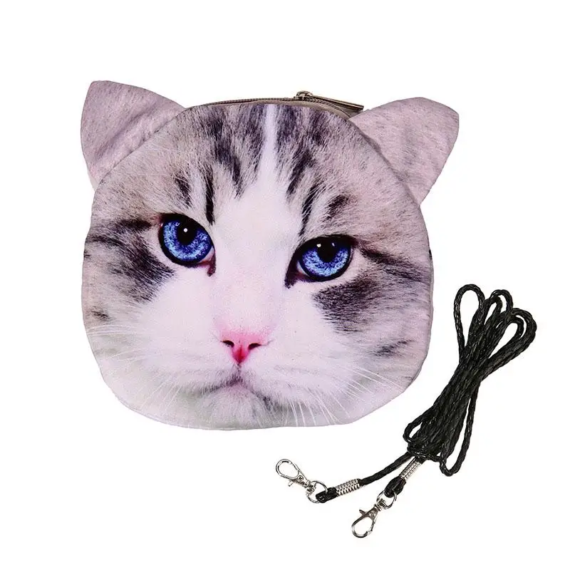 Женские повседневные сумки мессенджеры для детей Kawaii Cat Dog Satchels сумка тоут