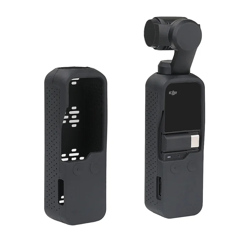 osmo Pocket Wrist Strap Lanyard + Silicone Protective cover case for dji osmo Pocket Handheld gimbal camera accessories 1 (29)