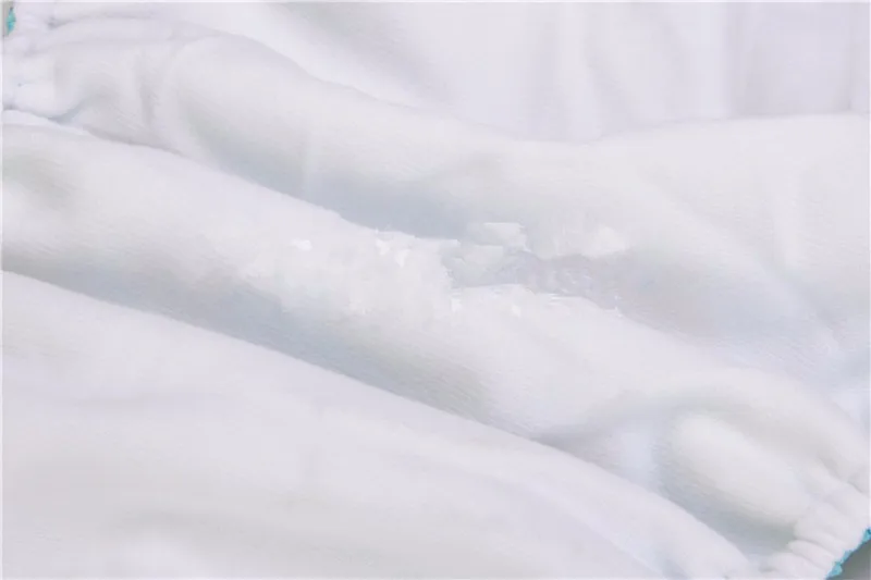 Детские подгузники многоразовый тканевый подгузник водонепроницаемый мультфильм Печать Детские Подгузники подгузник многоразового использования костюм от 0 до 2 лет 3-15 кг