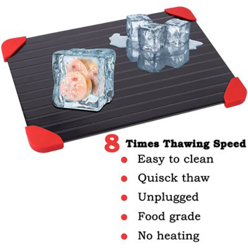 defrost tray frozen meat defroster meat thaw defrosting plate efrosting tray rapid thaw rapid defrost tray frozen meat defroster meat thaw defrosting plate efrosting tray rapid thaw rapid