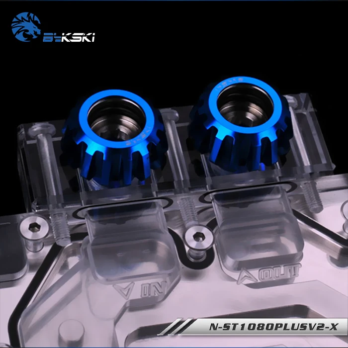 Bykski N ST1080PLUSV2 X GPU Блок водяного охлаждения для ZOTAC GTX1080 1070 Extreme Plus OC|water cooling block|cooling