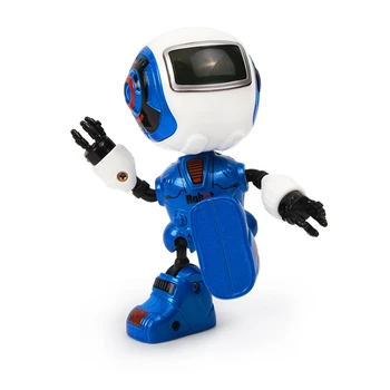 

abay 2019 hot Cute Mini Multifunctional Induction Alloy Metal Sensing Light Music Robots YB-93