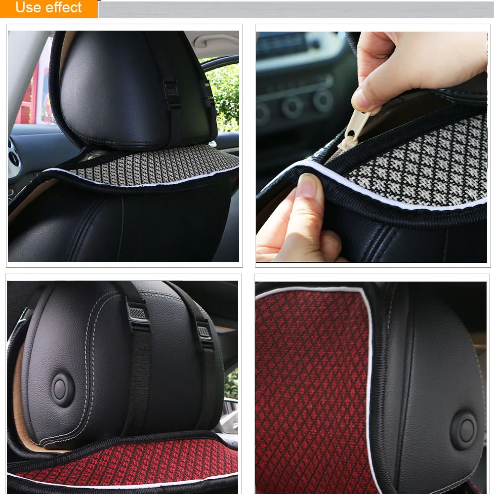 O SHI чехол для сиденья автомобиля Защита салона автомобиля/ 2 передних сиденья автомобиля Подушка или 1 заднее сиденье коврик подходит для большинства автомобилей внедорожник Грузовик