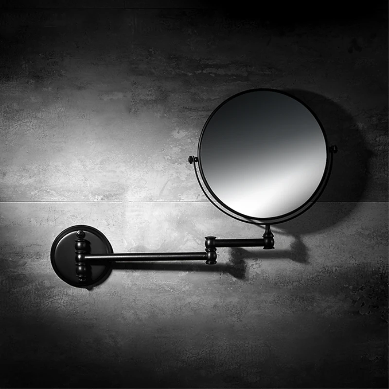 Buy Bath Mirrors 8 Inch Folding Black Bathroom Mirror