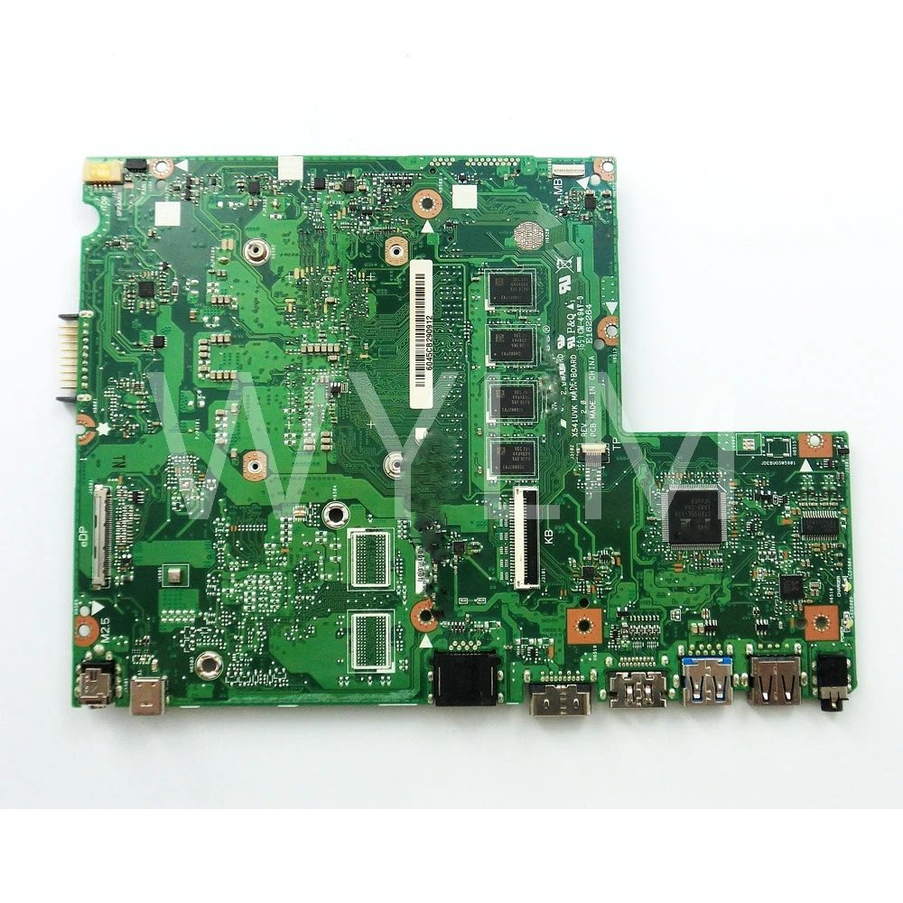  X541UAK With i5-7200CPU With 4GB memory mainboard REV2.0 For ASUS X541UVK X541UA laptop motherboard