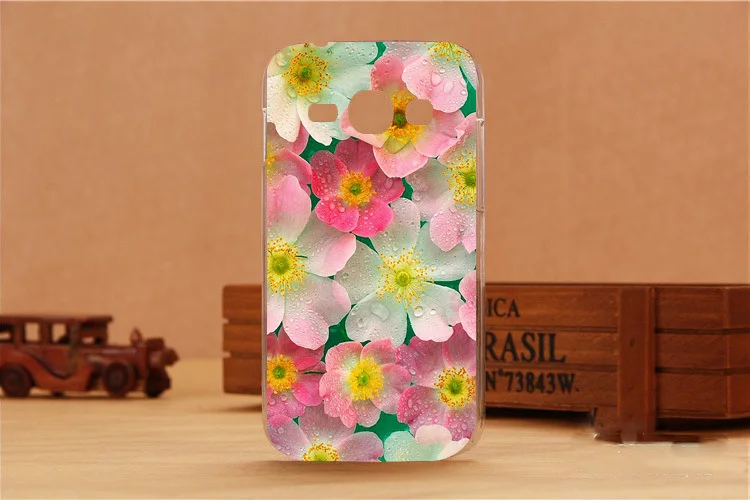 Модный Красочный красивый чехол с цветочным рисунком diy жесткий для Samsung Galaxy Ace 3 III