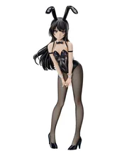 Figura de acción de Rascal de Anime, juguete de Anime de 39,5 cm, no sueñe con chica conejito Senpai Sakurajima Mai, juguete de modelo de figura de PVC