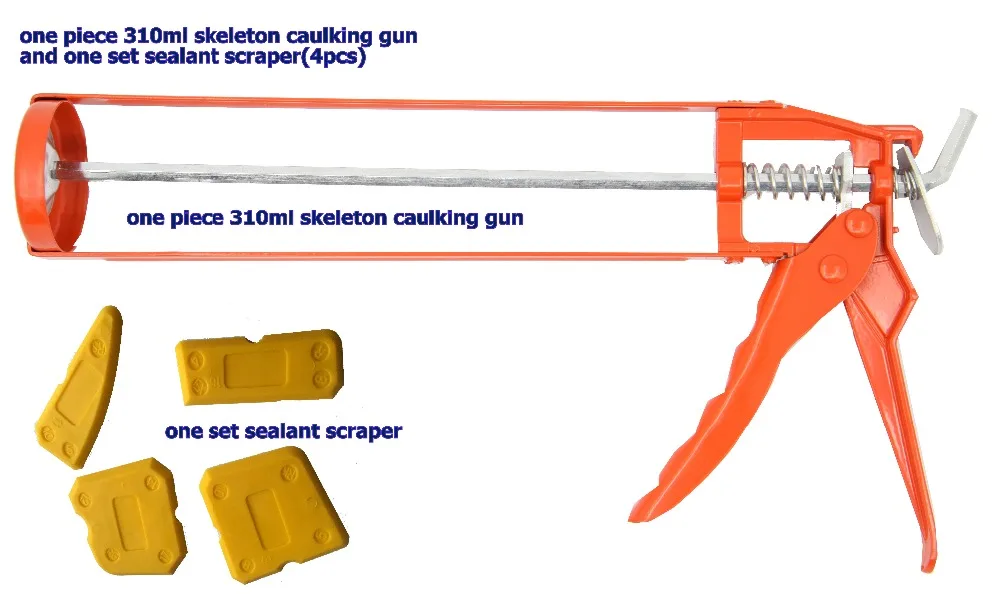 Economy and Popular Type DIY 310ml 10.3oz Cartridge Sealant Caulking
