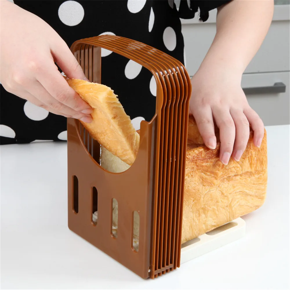 Bread Cutter Loaf Toast Slicer Cutting Slicing Guide Kitchen Tool