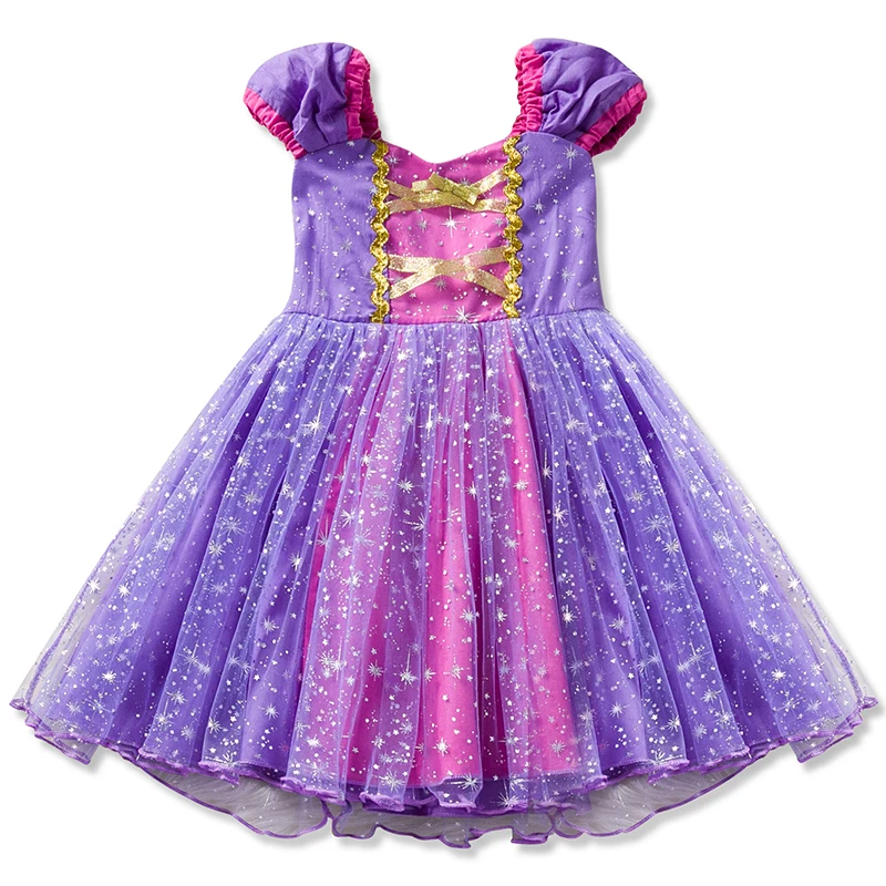 

Summer Lace Sequin Kids Birthday Dress Tulle Toddler Princess Christening Tutu Dress Party Frocks for Little Girl vestidos bebes