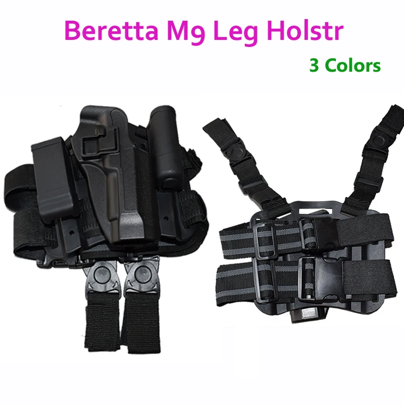 Hunting Airsoft Beretta M9 Gun Holster Tactical Military Paintball